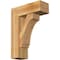 Ekena Millwork Imperial Block Rough Sawn Bracket w/ Offset Brace, Western Red Cedar, 8"W x 22"D x 30"H BKT0806X22X30IMP05RWR - alternate 1